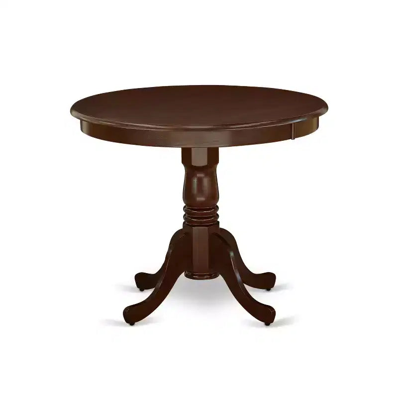 HomeStock Mahogany 3 Piece Round Dinette Set