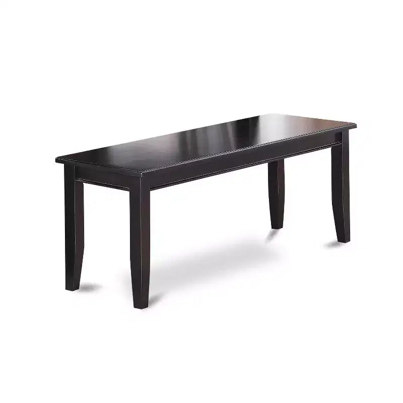 HomeStock Belmont Formal Dining Room Set-Dinette Table And Dinette Chairs, Black