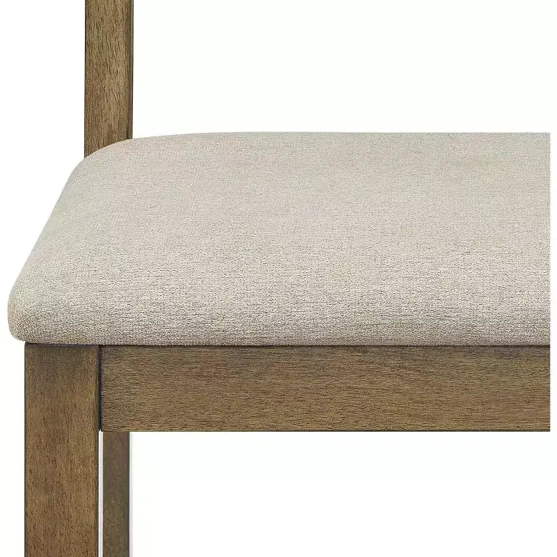 AMERLIFE 46 Round Solid Wood Dining Table, Chairs, Mid-Century Kitchen & Lining Room Furniture