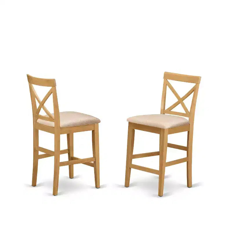 Counter Height Table Set - Dinette Chairs & Pub Table - Modern Kitchen Dining Set