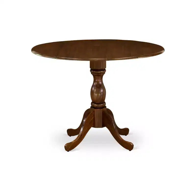 3-Piece Acacia Walnut Finish Solid Wood Top - Dining Room Set (Seats-4)