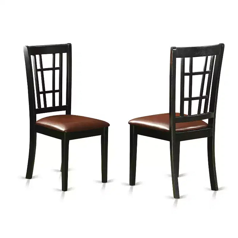 Southwestern Dining Set 5 Piece Table & Chair Set - Modern Farmhouse Kitchen Furniture
