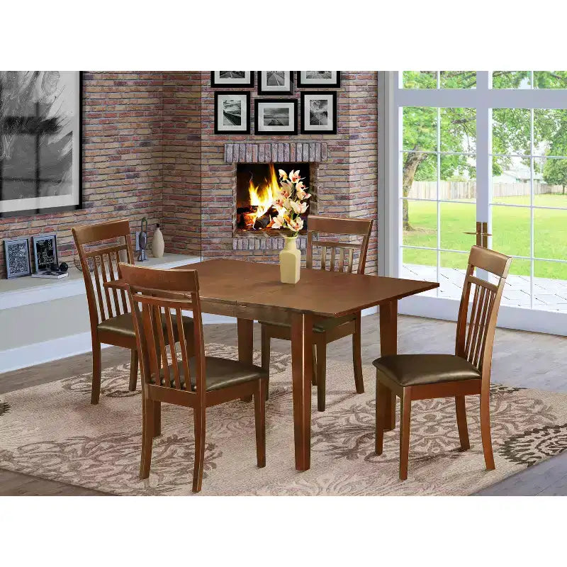 Dinette Set - Kitchen Table & Chairs - Small Dining Room Set - Modern Design