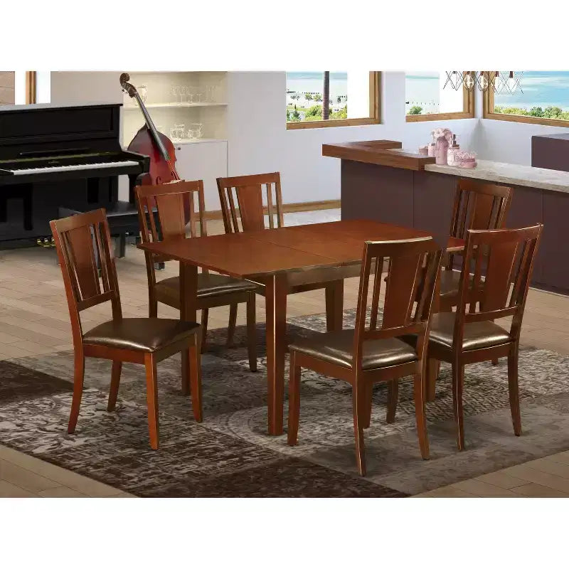 Dinette Set - Table and Chairs - Kitchen Dining Room Furniture - Modern Design