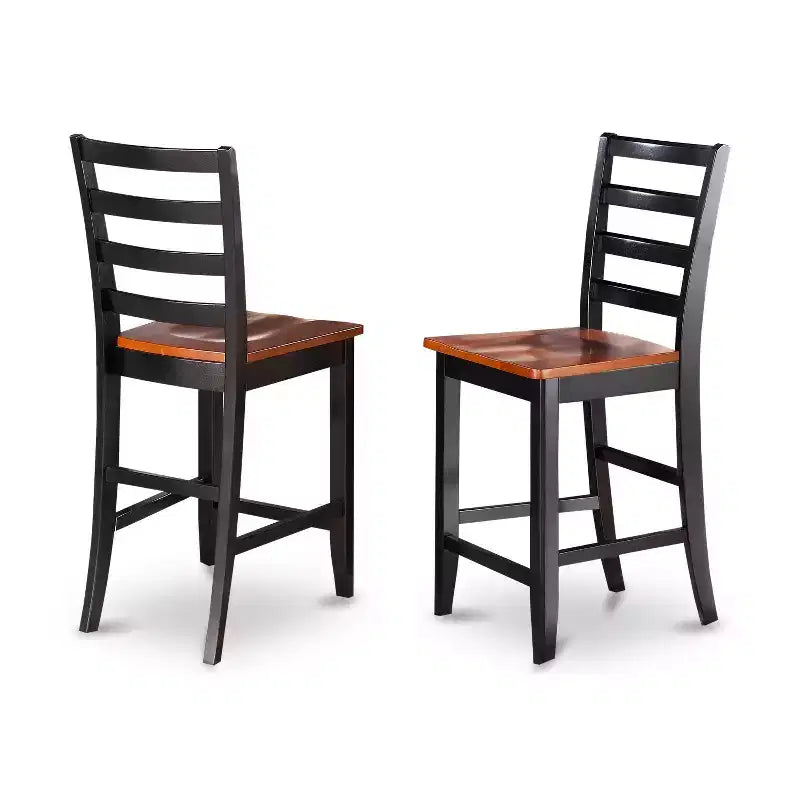 Art Deco Dining Set - Round Table & Chairs - Modern Kitchen Height Set