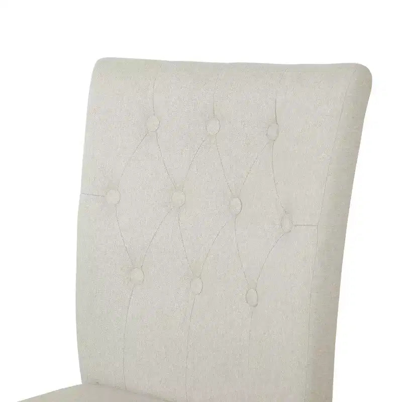 ChaletPosh 5 Pieces Dining Set with Linen Cover Dining Chair