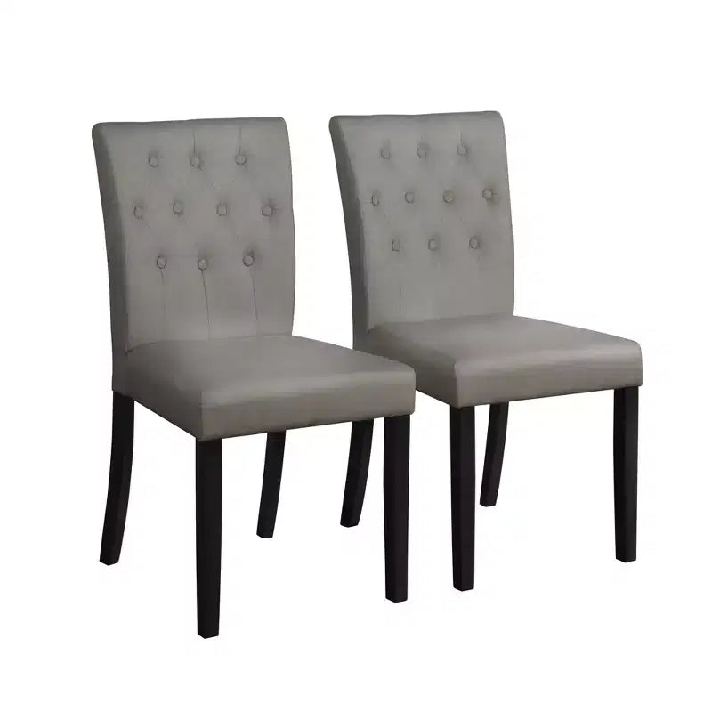 ChaletPosh 5 Pieces Dining Set with Linen Cover Dining Chair