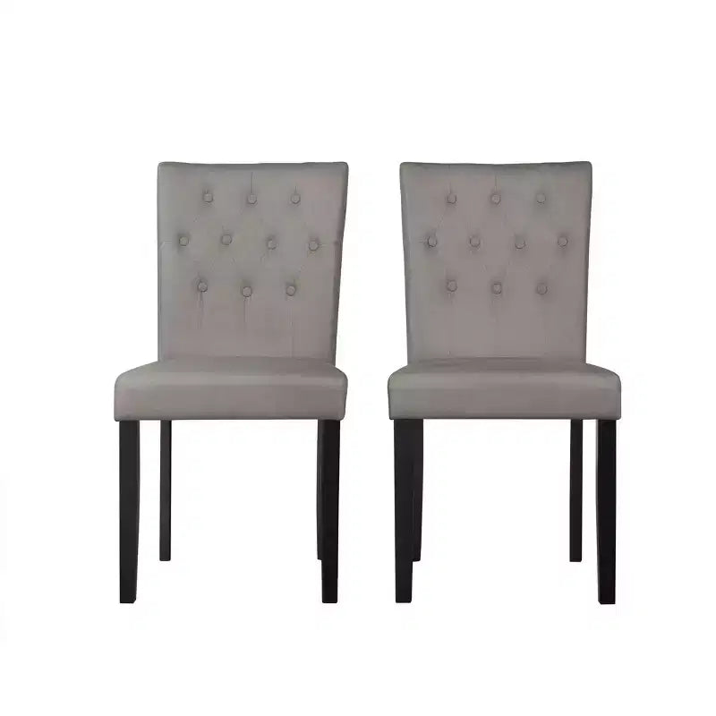 ChaletPosh 5 Pieces Dining Set with Linen Cover Dining Chair