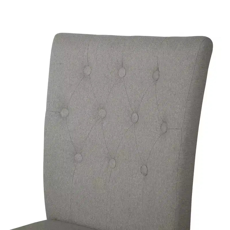 ChaletPosh 7 Pieces Dining Set with Linen Cover Dining Chair