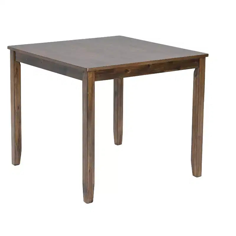sumyeg 5 Piece Wooden Dining Table Set with 4 Chairs for Kitchen or Dining Room