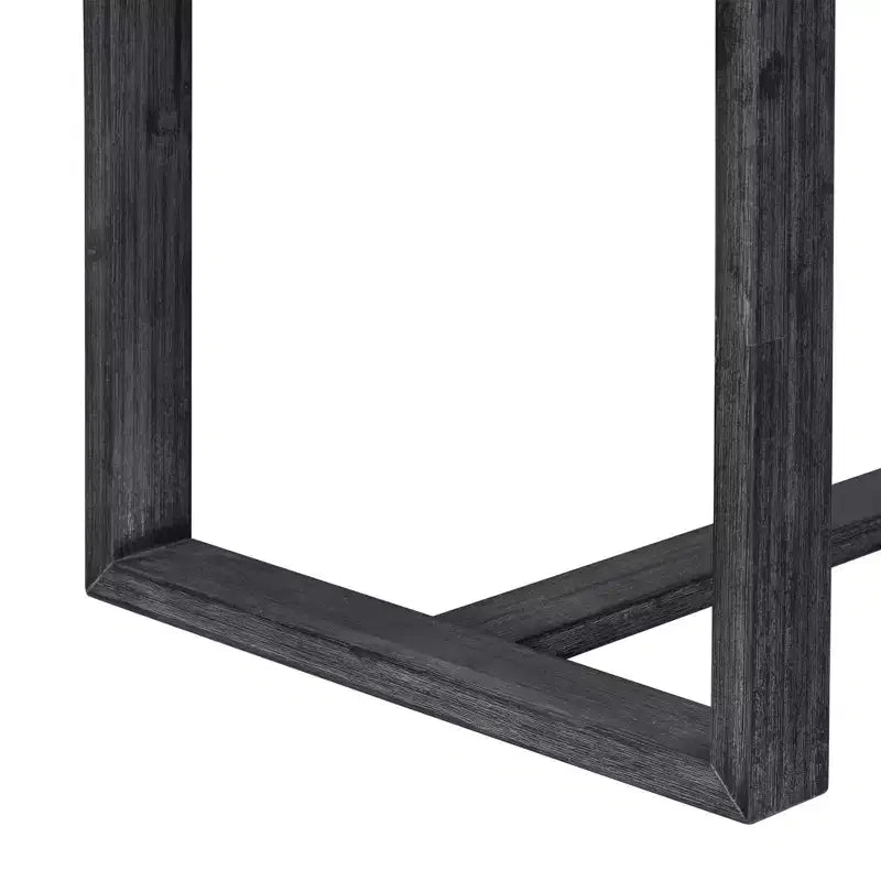 5 Pieces Counter Height Dining Set for 4, Farmhouse Wooden Bar Table Set with 4 Upholstered Chairs for Small Places