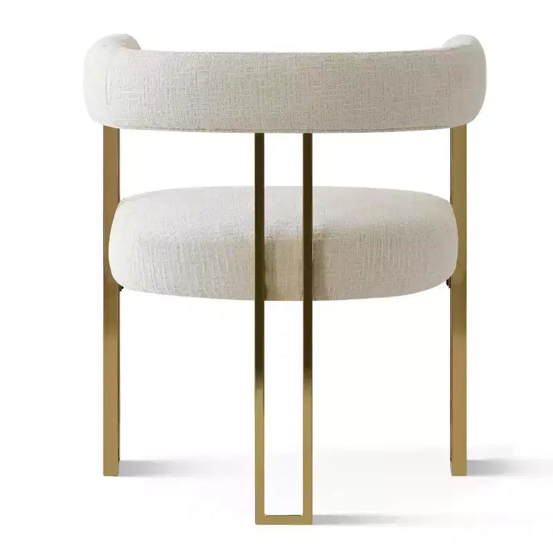 47-83 Extendable Dining Table Set for 6, Natural Wood-Tone Table and 6 Upholstered Chenille Dining Chairs with Metal Legs-Panipeachy