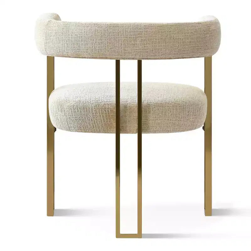 47-83 Extendable Dining Table Set for 6, Natural Wood-Tone Table and 6 Upholstered Chenille Dining Chairs with Metal Legs-Panipeachy