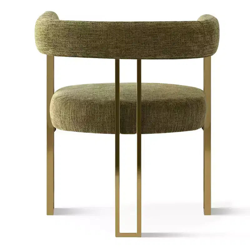 47-83 Extendable Dining Table Set for 6, Natural Wood-Tone Table and 6 Upholstered Chenille Dining Chairs with Metal Legs-Panipeachy