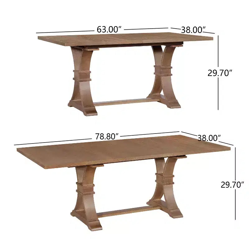 Christopher Knight Home Lyra 7 Piece Contemporary Rubberwood Upholstered Dining Set with Expandable Dining Table