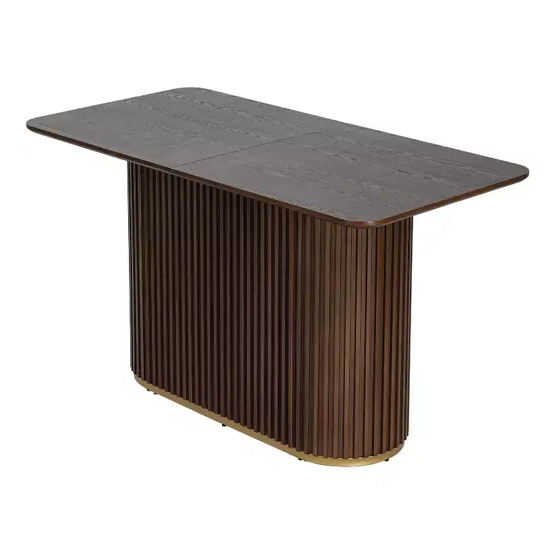 Christopher Knight Home Quini Modern 5 Piece Wooden Dining Set with Pedestal Design and Rubberwood Legs