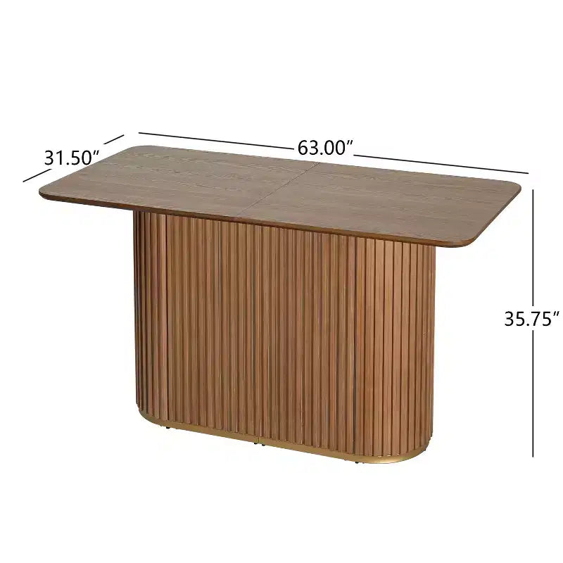 Christopher Knight Home Quini Modern 5 Piece Wooden Dining Set with Pedestal Design and Rubberwood Legs