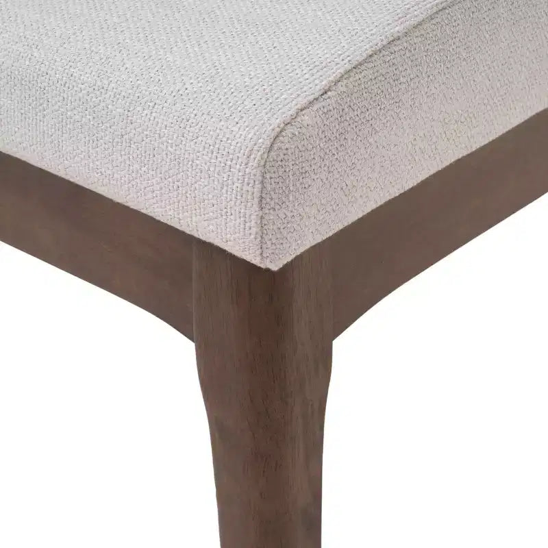 Modern Wood Dining Set for 4, 5 Pieces RectangularTable Set with 4 Upholstered Chairs for Dining Room Kitchen, Light beige,Walnut