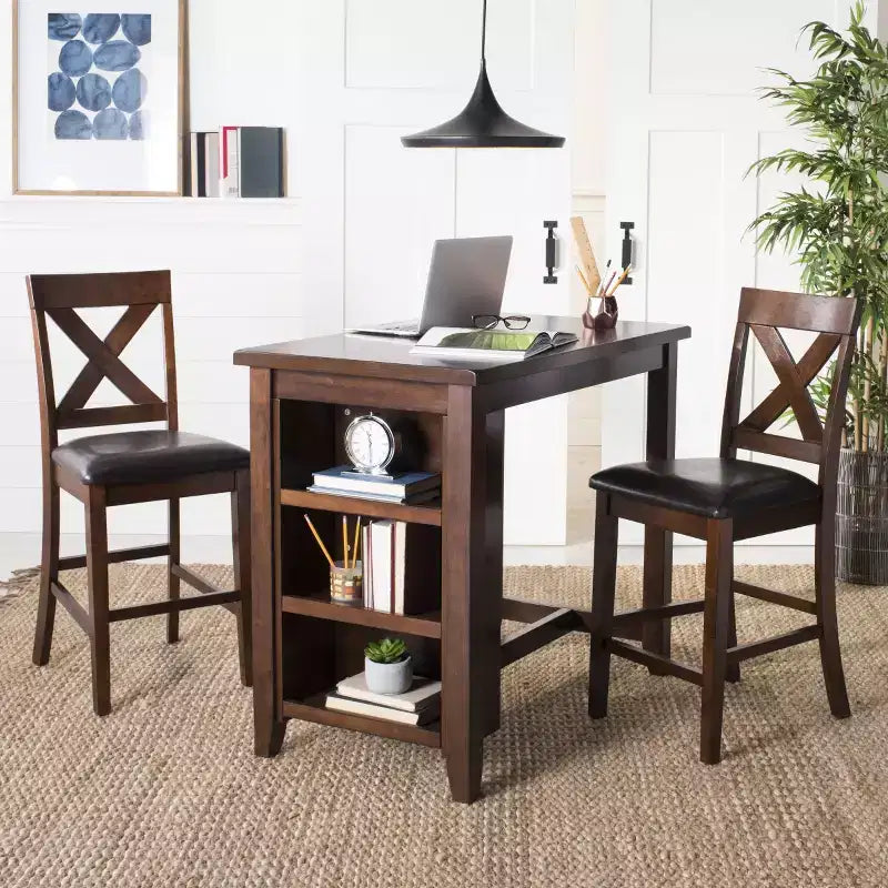 Everest 3 Piece Pub Set - DNS9203 - Safavieh