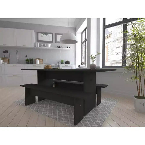 Ensemble de salle à manger moderne 3 pièces Nomad de 172,5 cm - Manhattan Comfort