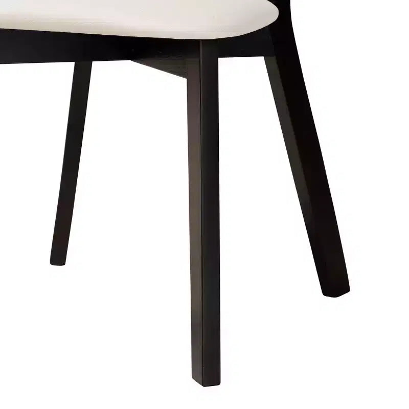 Baxton Studio Dannell Mid-Century Modern Wood 5-Piece Dining Set