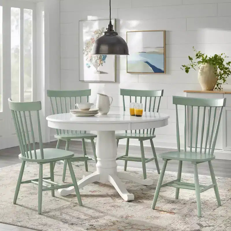 5pc Kale Pedestal Dining Set