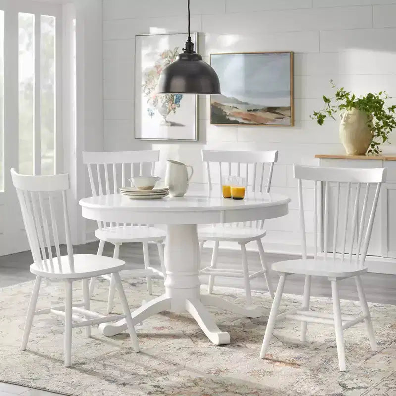 5pc Kale Pedestal Dining Set