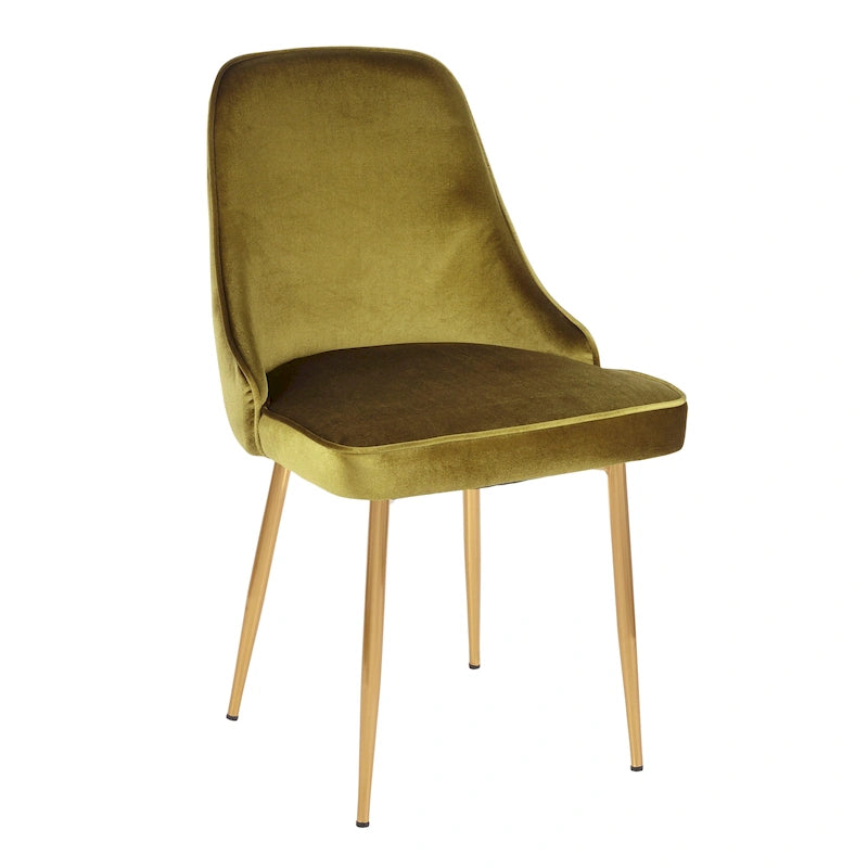 Chaise de salle à manger contemporaine (Lot de 2)