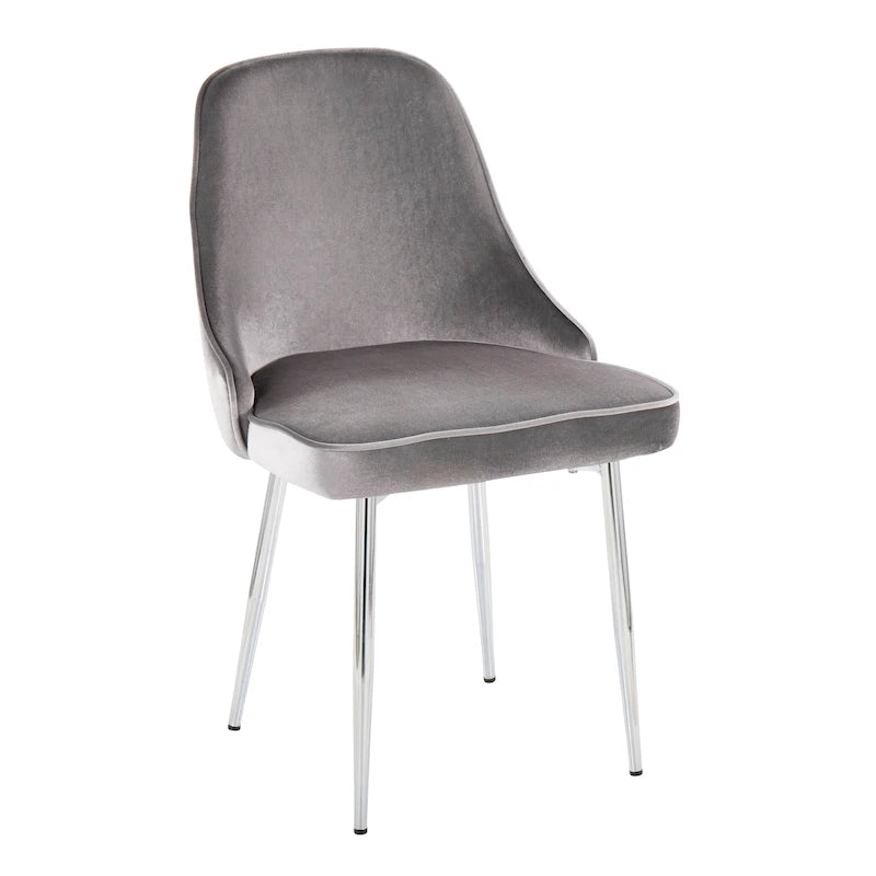 Chaise de salle à manger contemporaine (Lot de 2)
