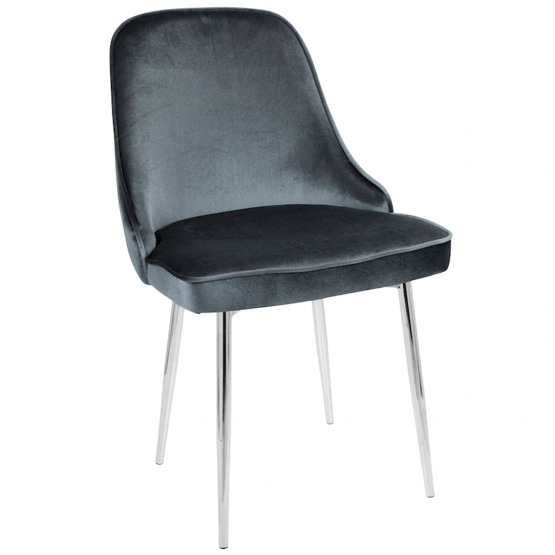 Chaise de salle à manger contemporaine (Lot de 2)