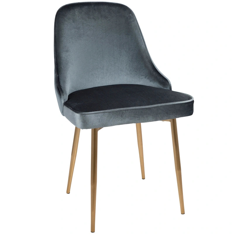 Chaise de salle à manger contemporaine (Lot de 2)