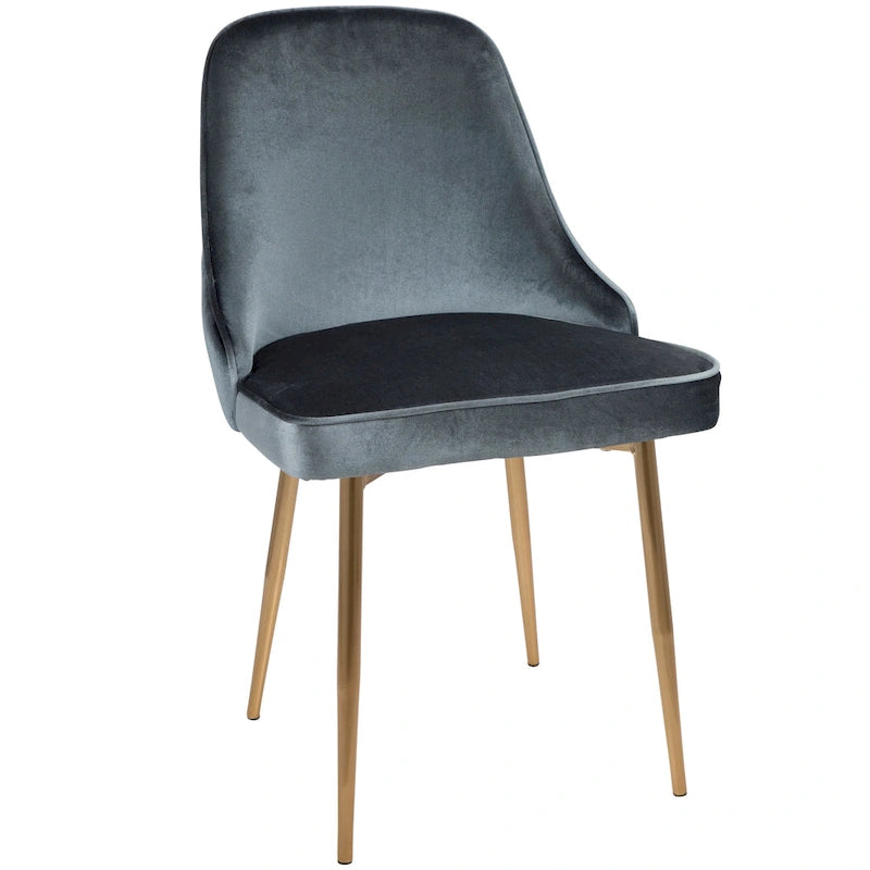 Chaise de salle à manger contemporaine (Lot de 2)