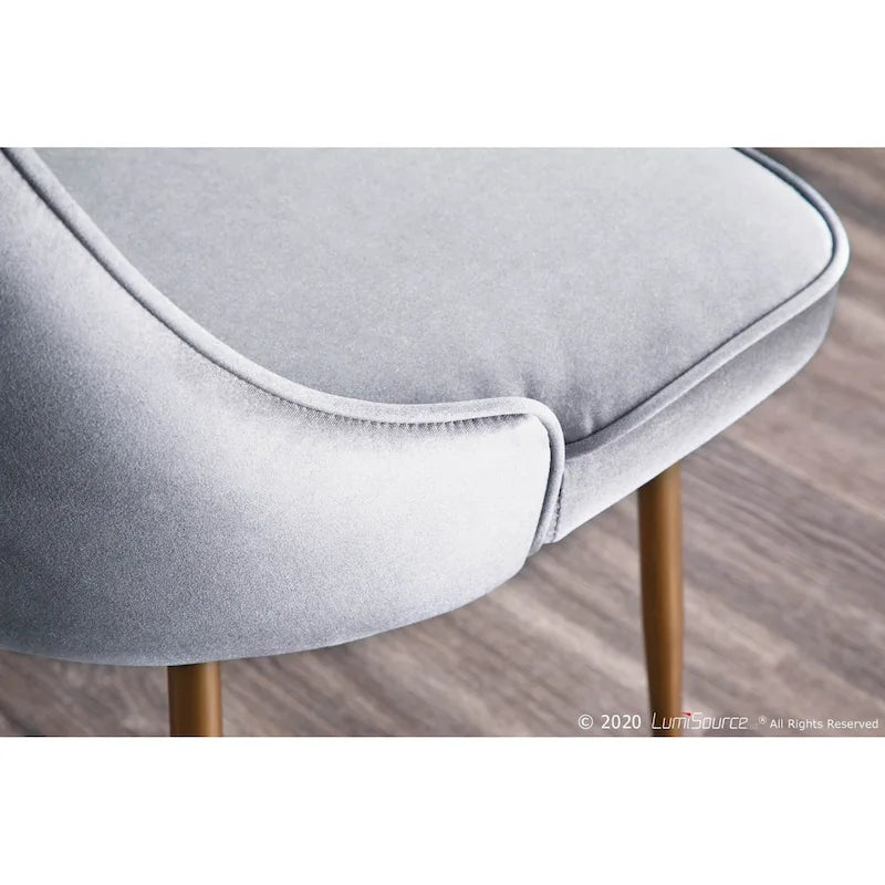 Chaise de salle à manger contemporaine (Lot de 2)