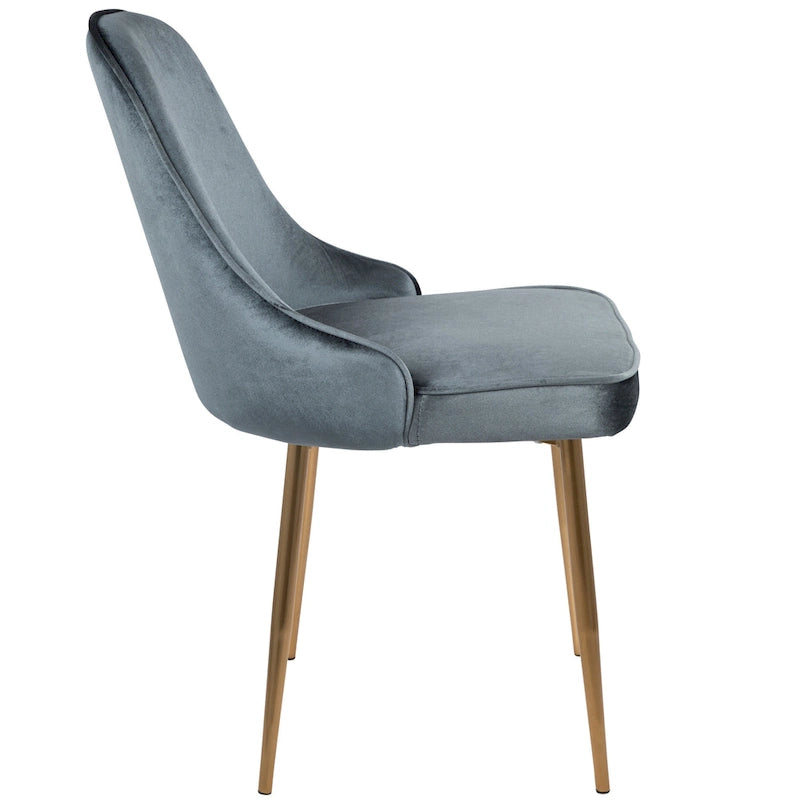 Chaise de salle à manger contemporaine (Lot de 2)