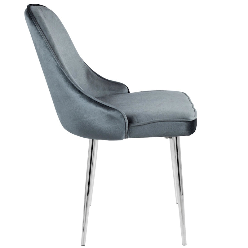 Chaise de salle à manger contemporaine (Lot de 2)