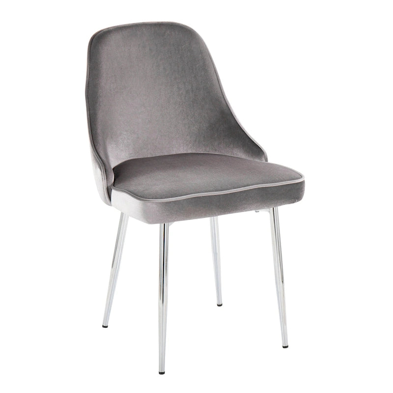 Chaise de salle à manger contemporaine (Lot de 2)