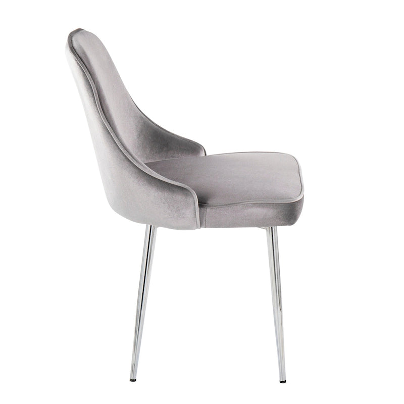 Chaise de salle à manger contemporaine (Lot de 2)