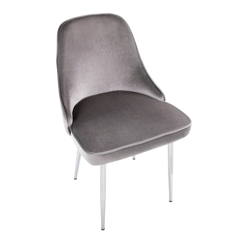 Chaise de salle à manger contemporaine (Lot de 2)