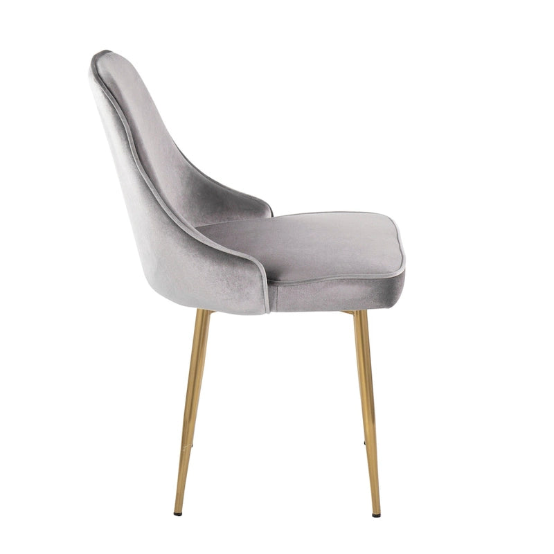 Chaise de salle à manger contemporaine (Lot de 2)