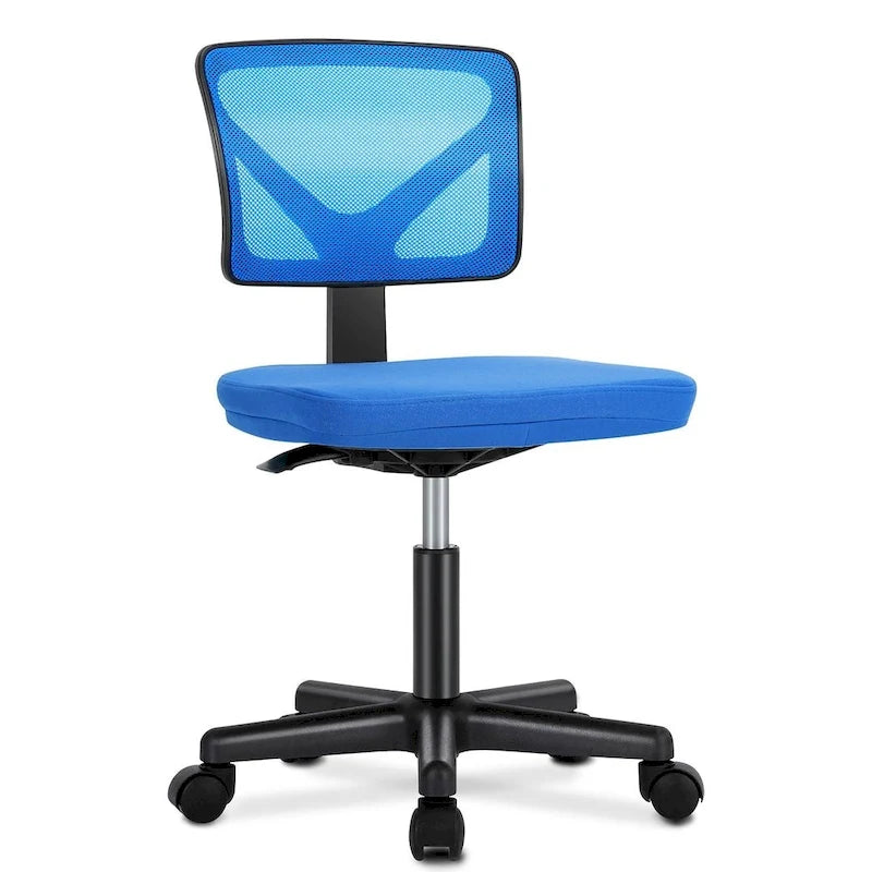 Chaise de bureau sans accoudoirs avec dossier