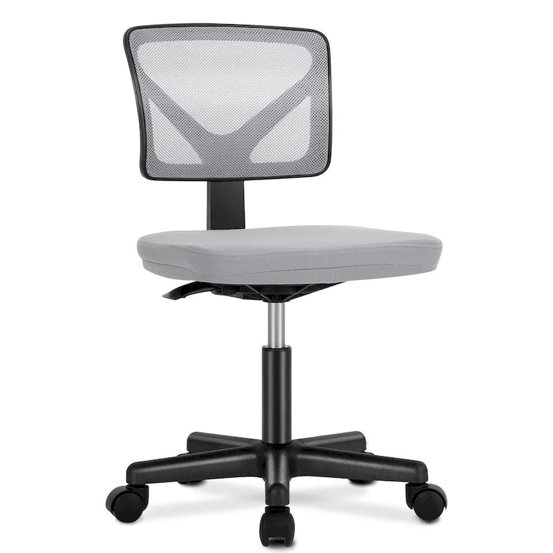 Chaise de bureau sans accoudoirs avec dossier