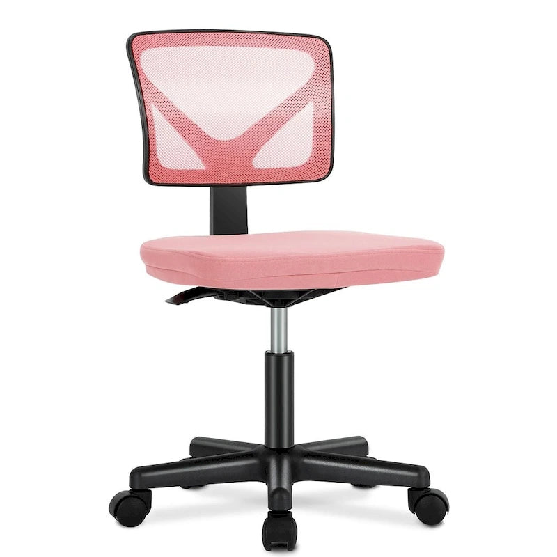 Chaise de bureau sans accoudoirs avec dossier