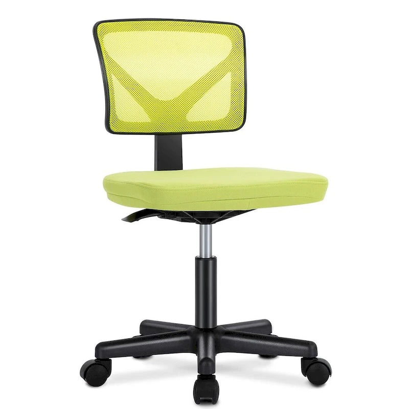 Chaise de bureau sans accoudoirs avec dossier
