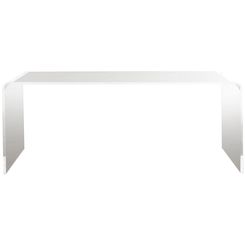 Table Basse en Acrylique Transparent - 35,4 x 17,7 x 13,8 - 35Lx18Px14H