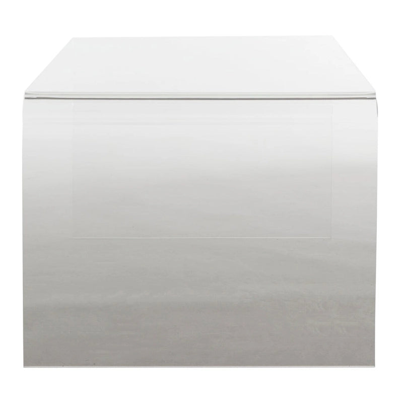 Table Basse en Acrylique Transparent - 35,4 x 17,7 x 13,8 - 35Lx18Px14H