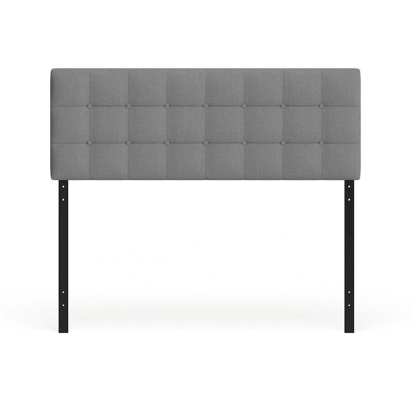The Gray Barn Silver Lake Morton Button Tufted Queen Headboard