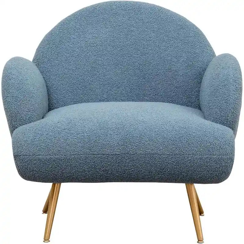 Fauteuil d'appoint moderne rembourré pour salon, chambre à coucher