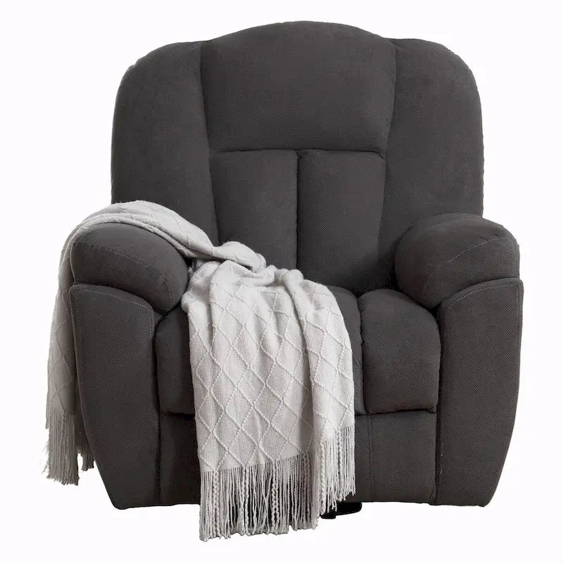 Fauteuil inclinable releveur électrique avec chauffage, massage et port USB