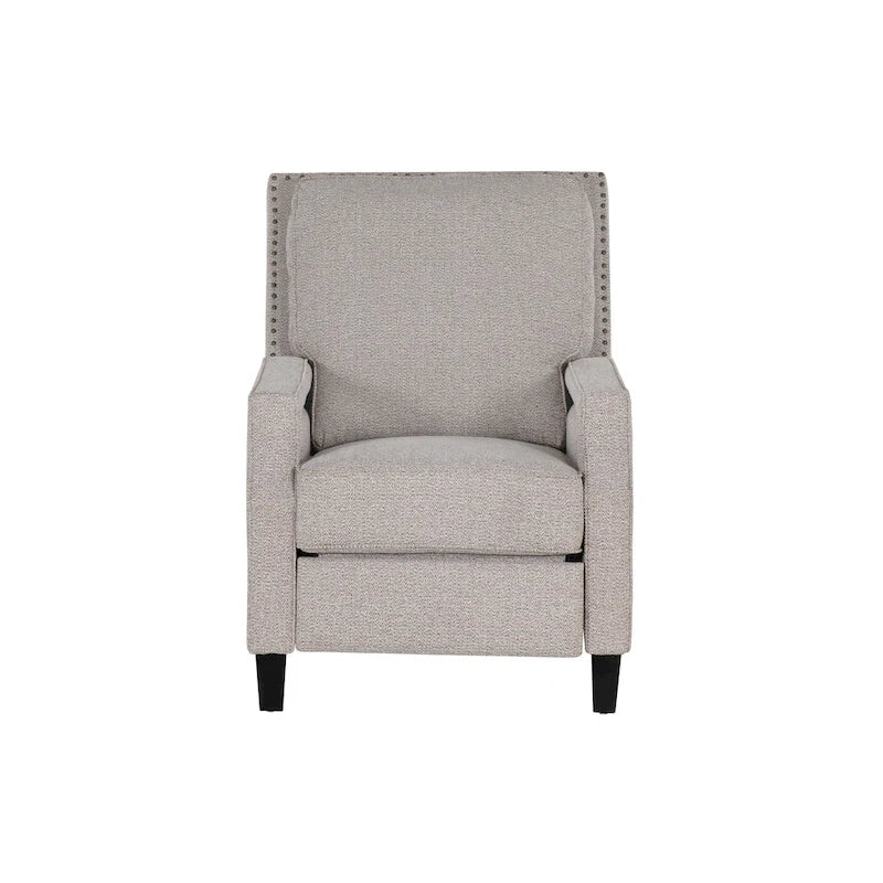 Fauteuil inclinable à dossier poussé et rembourré