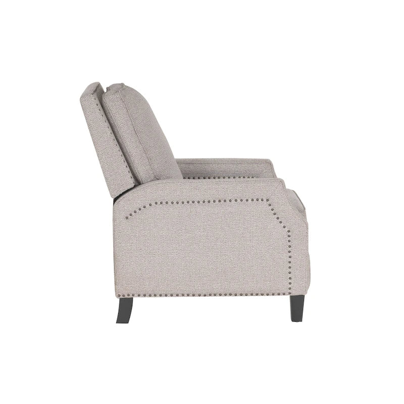 Fauteuil inclinable à dossier poussé et rembourré